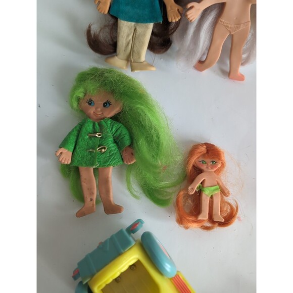 Vtg Ideal Flatsy Doll Car Lot 60s 70s Baby Ice Cream Truck - Picture 7 of 15